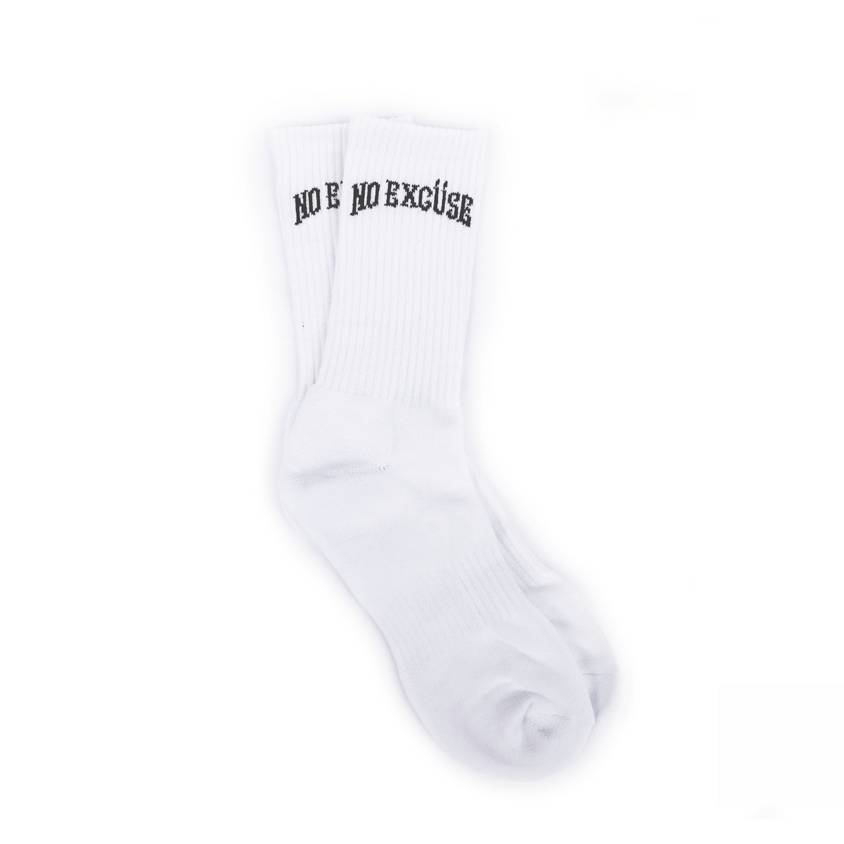 NO EXCÜSE Socken Weiss